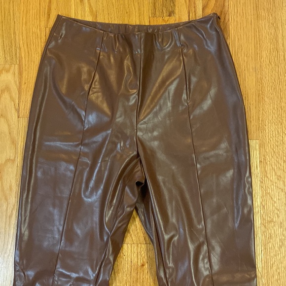 sberto Pants & Jumpsuits Fake Leather Pants Poshmark